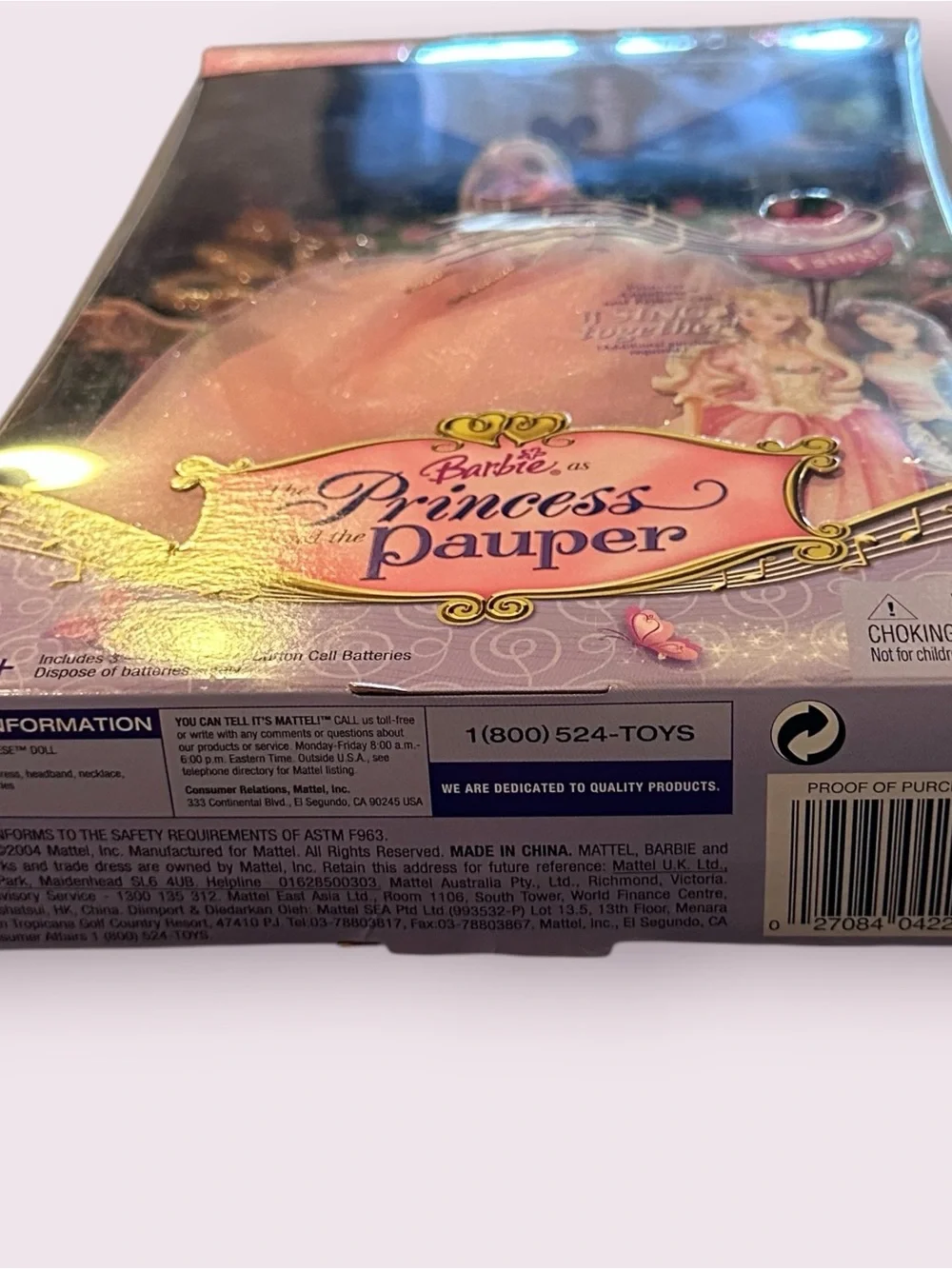 Vintage Barbie As Princess And The Pauper Anneliese Doll 2004 Mattel